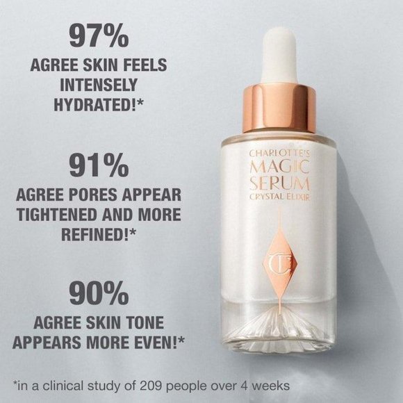 Charlotte Tilbury Mini Magic Cream & Serum Crystal Elixir Set - Picture 2 of 8